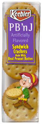 Keebler Sandwich Crackers – PB & J